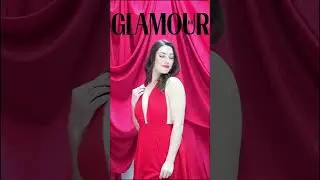 Strike a pose... for Glamour!