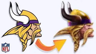 Poster Designer Makes NFL Logos Realistic