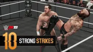 WWE 2K19 - TOP 10 NEW STRONG STRIKES!