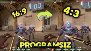 Valorant çözünürlük değiştirme (1 dakikada) 2026 programsız