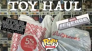 Toy Haul - Funko Pops - Marvel Legends - Star Wars Black Series