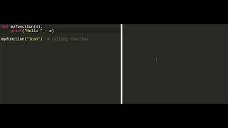 Learn python : define function (def)