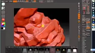 Rock Sculpting in Zbrush