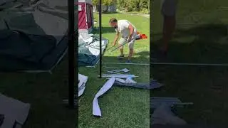 İKİ ODALI AİLE TİPİ KAMP ÇADIRI KURULUMU