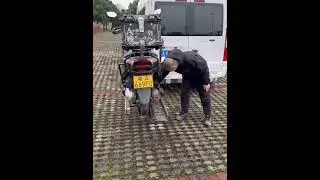 Motorcycle Swing Frame 🏍 Поворотная подвеска для прицепов и авто