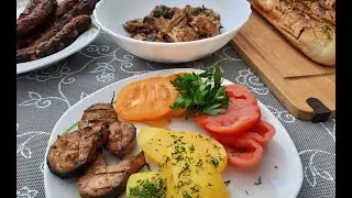 Жареная скумбрия/ Как быстро и вкусно приготовить бюджетный ужин на гриле/Скумбрия на мангале