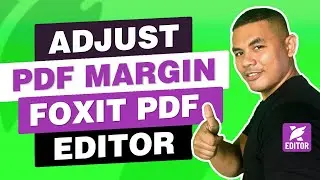 How to adjust PDF Margins using Foxit PDF Editor
