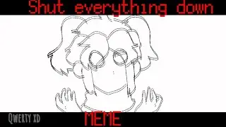 (EPILEPSY WARNING!) shut everything down | meme [Dork diary! AU]