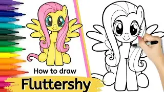 How To Draw Cute | Fluttershy from My Little Pony | EP 46 | Drawing Tutorial