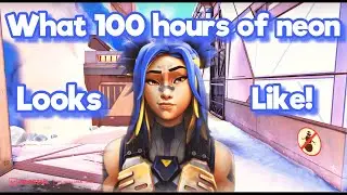 What 100 Hours of neon looks like