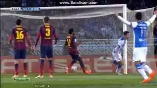 РЕАЛ СОСЬЕДАД - БАРСЕЛОНА 1-0.22.02,14