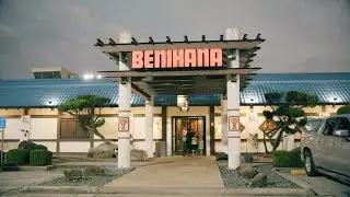 I TRIED BENIHANA HIBACHI WITH NEW ITEMS AND MORE...