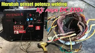 Genset POTENZA custom full listrik AC 220
