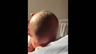 Baby sauna time