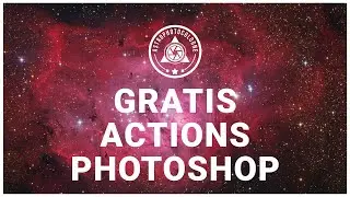 Einfache Bildbearbeitung mit Gratis Photoshop Actions für die Deep-Sky Astrofotografie.