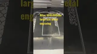 600&900mm large size metal plate engraving machine