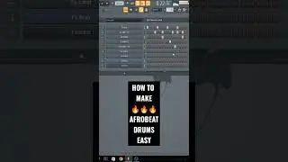 HOW TO MAKE AFROBEAT DRUMS IN FL 20 