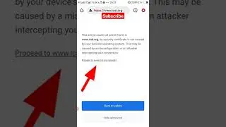 Chrome Your Connection Is Not Private || Problem Solve || In One Click