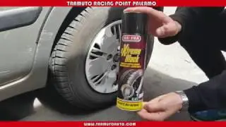 Lucidare le gomme dell'auto - Tutorial Tramuto Auto - MA-FRA Extreme Black 500 ml