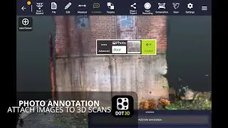 Dot3D Photo Annotation | Attach Images to Your 3D Scans