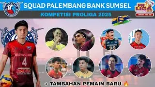 Palembang Bank Sumsel Babel Proliga 2025 Squad List | Proliga 2025 Player Transfers | New Players