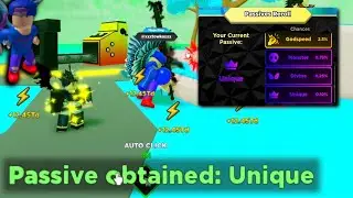 Rerolling for the UNIQUE passive |Roblox| Anime Souls Simulator