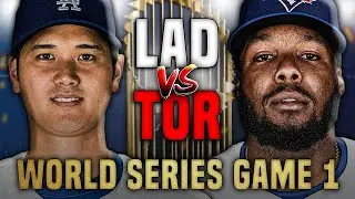 TORONTO BLUE JAYS vs LA DODGERS - LIVE Stream - WORLD SERIES GAME 1