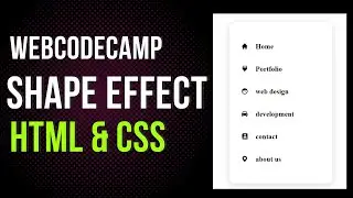 shape effect using html and css with souce code-