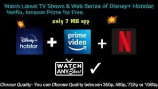 Now watch Netflix, Amazon Prime, ZEE5, Hotstar Premium for Free