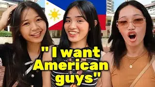 Do all Filipina women want to date a foreigner (street interviews)