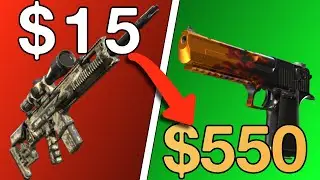 Trading up to a Desert Eagle Blaze in CS2