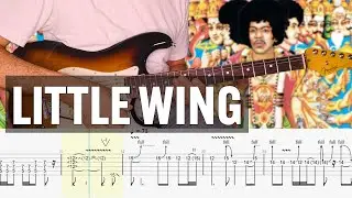 Little Wing Jimi Hendrix Guitar Tab Cover Lesson Tutorial