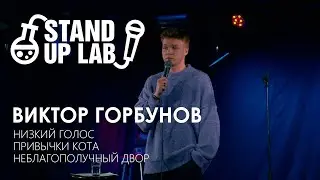 Stand Up Виктор Горбунов | Низкий голос • Привычки кота • Неблагополучный двор