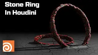 Stone Ring In Houdini