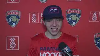 Panthers Prospect D Marek Alscher Speaks After Day 1 of Rookie Camp