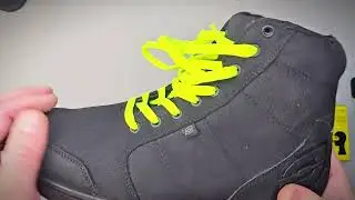 Unboxing Ozone Town black/flo yellow motorcycle shoes