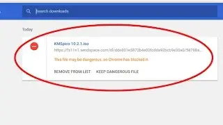 How to fix This file may be dangerous, so Chrome has blocked it
