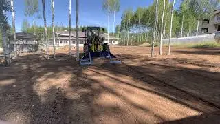 Планировщик на минипогрузчике