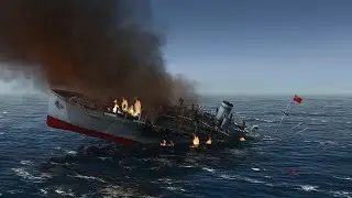 НЛО атакуют корабли и подлодки / Подводный НЛО атаковал флот