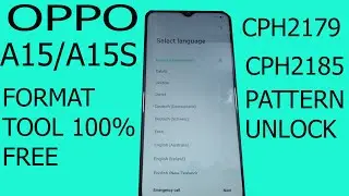 OPPO A15//A15S PATTERN LOCK REMOVE FREE TOOL
