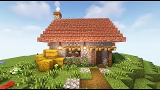 Minecraft | How To Build A Small Stone Cabin
