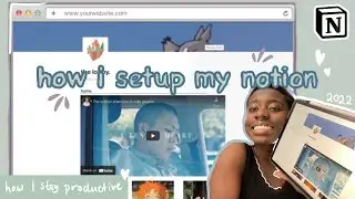 how I use notion to stay productive in uni | notion tour, productivity system, exchange student