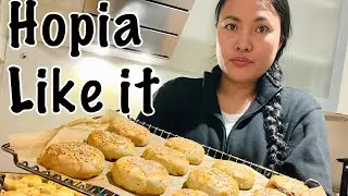 Homemade Hopia With Red Mungbean Filling