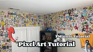 ✨Easy 1 Minute Pixel Art Tutorial!