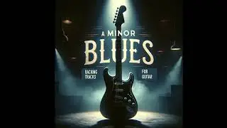 A Minor Blues Backing Track for Guitar