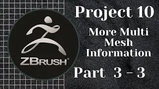 ZBrush | Full Training Course | Project 10 - Lesson 3/3 | Posing Creating A Kneeling Pose