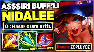 ESKİ NIDALEE GERİ DÖNDÜ?! 1 Q = 1 KILL!! ZED'İ TEKTE KESEN FULL AP NIDALEE JUNGLE OYNANIŞ | Rasher