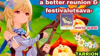 ARANARA GUIDE | For A Better Reunion & Festival Utsava World Quests Complete Guide | Get Flower Crow