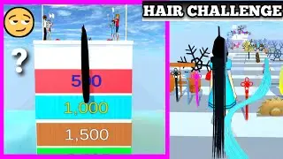 Hair challenge😂full gameplay in sakura school simulator I'd?