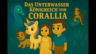 Das Unterwasser-Königreich von Corallia 🐠 | Fantasievolle Kindergeschichte über Mut & Magie